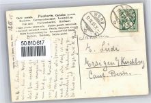 3076 Worb - 1905 Generalansicht Haushaltuns Schule