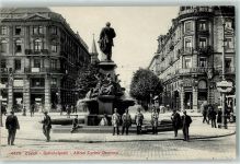 8000 Zürich - Bahnhof Alfred Escher Denkmal