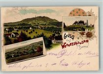 8342 Wernetshausen BOAKC Lithographie Bachtel Unterdorf Edelweiß Verlag Künzli Nr 2225 Gebrauchsspuren, bitte Scan genau beachten!