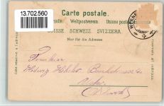 8342 Wernetshausen BOAKC Lithographie Bachtel Unterdorf Edelweiß Verlag Künzli Nr 2225 Gebrauchsspuren, bitte Scan genau beachten!