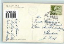 Col du Pillon - Kiosk schweizer Fahne