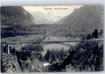1637 Charmey (Gruyère) 1905 - Brücke