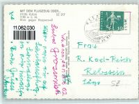 8835 Feusisberg - Mit dem Flugzeug über... Etzel Kulm Blick gegen Rapperswil