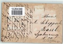 Gebrauchsspuren Soldaten Uniform Bernardiner Ort handschriftlich