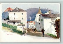 3961 St-Luc 1898 Künstlerkarte sign Redmont , Verlag Vouga & Cie Nr. 119 , gute Erhaltung AK