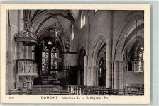 1680 Romont FR - Interieur de la Collegiale Nef