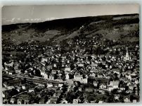 8570 Weinfelden Gebrauchsspuren Fliegeraufnahme Schloss Thurberg Foto Gross