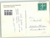 9052 Niederteufen 1954 Foto AK Krankenhaus Bestrahlungsinstitut -Bühl