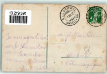 4515 Weissenstein b. Solothurn 1912 Gebrauchsspuren Wetterhörner Schreckhörner Finsteraarhorn Eiger Mönch Jungfrau