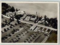 9326 Horn Foto AK Fliegeraufnahme Fabrik Kaduner und Co.