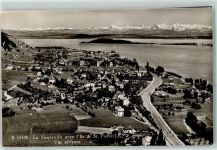 2520 La Neuveville - Fliegeraufnahme La Neuveville avec I'lle de St. Pierre