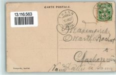 2513 Twann - 1907 Bielersee Douanne Lac de Bienne