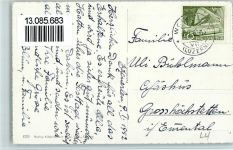 6017 Ruswil 1952 - Verlag Globetrotter 8281 AK