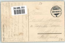 Ufenau Insel 1915 Gebrauchsspuren Zürichsee Bahnpost Zug 3346