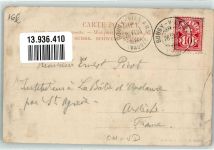 Signal-de-Bougy 1903 Gebrauchsspuren Hotel Pension du Signal