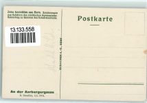 3000 Bern Berne Künstlerkarte An der Aarberggasse sign A. Stauffer Zeichnungen von Schülern des städt. Gymnasiums Schulreisefonds