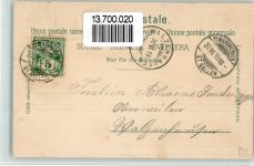 9430 St. Margrethen SG 1899 BOAKC Bahnhof Handlung Keller-Mafli Lithographie