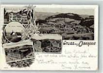 9413 Oberegg 1899 BOAKC Brauerei Lithographie