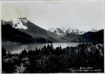 6045 Meggen Gebrauchsspuren Berner Alpen, Blick von Vordermeggen