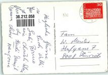 6387 Oberrickenbach 1973 Foto AK