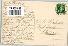 9442 Berneck 1910 Foto AK Gasthaus zu den Eidgenossen Straßenbahn