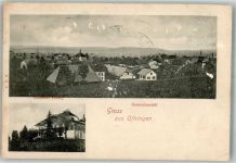 4665 Oftringen 1900 Foto AK Gasthaus Loohof