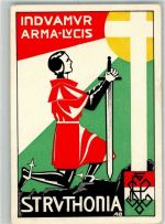 6370 Stans 1933 Gebrauchsspuren Schwertträger