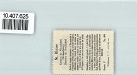 2072 St-Blaise - Vignette Wappen Kaffee Hag 1920-1940