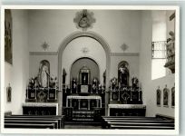 9450 Altstätten SG - Kloster Maria-Hilf Innenansicht Altar