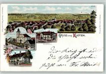 8302 Kloten 1900 BOAKC Wildemann Post Lithographie