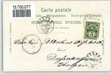 8302 Kloten 1900 BOAKC Wildemann Post Lithographie