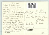 8843 Oberiberg - sign. J.Müller Der Geisshirt Ziegen