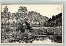 5103 Wildegg Radierung Schloss Wildegg