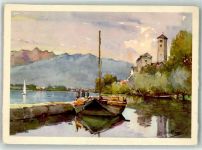 6648 Rivapiana 1958 Foto AK Lago Maggiore