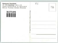 3703 Aeschiried - Restaurant Chemihütte