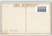 3961 Grimentz Künstlerkarte sign. F. Portier Tracht Frau