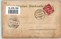 Schauenburg 1901 Gebrauchsspuren Schloss Wildenstein Dependance Winterlithographie