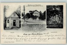 8717 Benken SG 1905 - Maria-Bildstein Gasthaus Zur Eisenbahn Kapelle Lourdes-Grotte