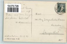 6197 Schangnau 1919 Künstlerkarte Kemmeriboden-Bad Verlag A. Trüb Nr. 3481 - Hotel, kleine Flecken