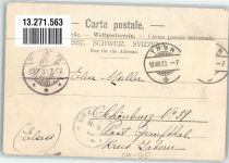 3624 Goldiwil Thun 1903 - Pension Blümlisalp