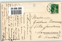 3960 Sierre 1918 - Chateau Bellevue Englische Kapelle