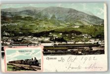 6830 Chiasso 1902 - Gotthard Express Eisenbahn Bahnhof