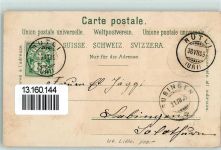 6441 Rütli 1905 Lithographie Uri-Rothstock rütlistein