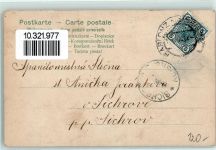 1906 - Ziegen Kind AK