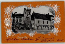 2520 La Neuveville 1902 Prägedruck