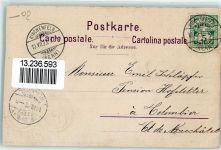 3000 Bern Berne 1899 Prägedruck Fete Feder. de Chant. Eidgen. Sängerfest Münzen Bär