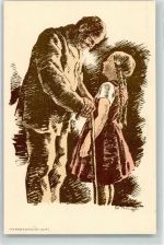 Flugpost Bundesfeier 1928 für das Alter sign. Ed. Renggli Bundesfeier Ganzsachen Schweiz Künstlerkarte