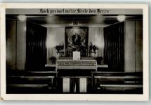 9038 Rehetobel Foto AK Kath. Kapelle Innenansicht Foto Kellenberger