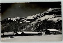 1666 Grandvillard - Camp en hiver