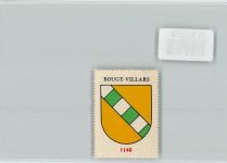1172 Bougy-Villars - Vignette Wappen Kaffee Hag ca 1920-1940 Bougy-Villars